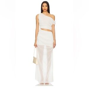 SNDYs Kilee Maxi Dress Off White